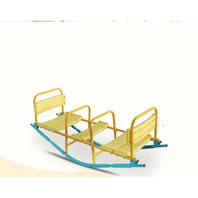 Kids Seesaw Outdoor Indoor, Rocking Horse Park Playground Equipment Double Or Triple Teeter Totter For Children