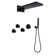 AquaRhapsody Thermostatic Complete Shower System with Rough in-Valve