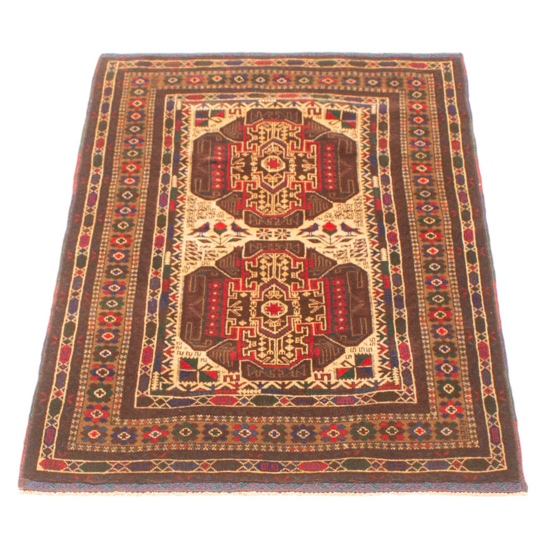 Teimani Beige Rug 2'9" x 4'7"