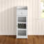 Solid Wood Freestanding Linen Cabinet