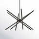 Poco 12 Light Metal Dimmable Sputnik Chandelier