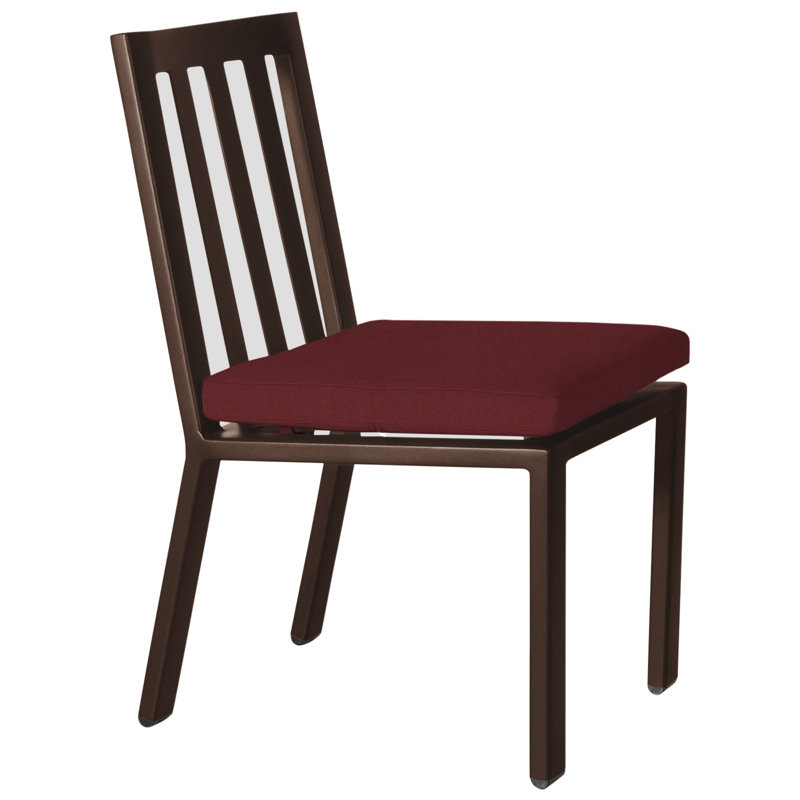 Aris Outdoor Dining Side Chair, Copper Creek, Sahara Cafe