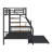 Akbez Twin Over Full Size Metal Bunk Bed with Trundle and Storage Staircase-1815133027