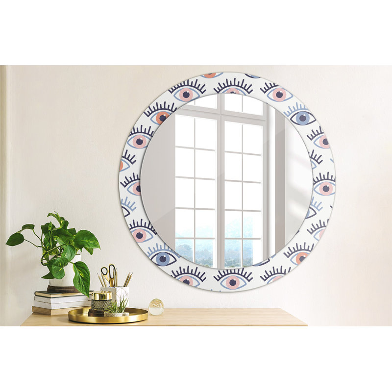 Huldar Glass Flat Wall Mirror