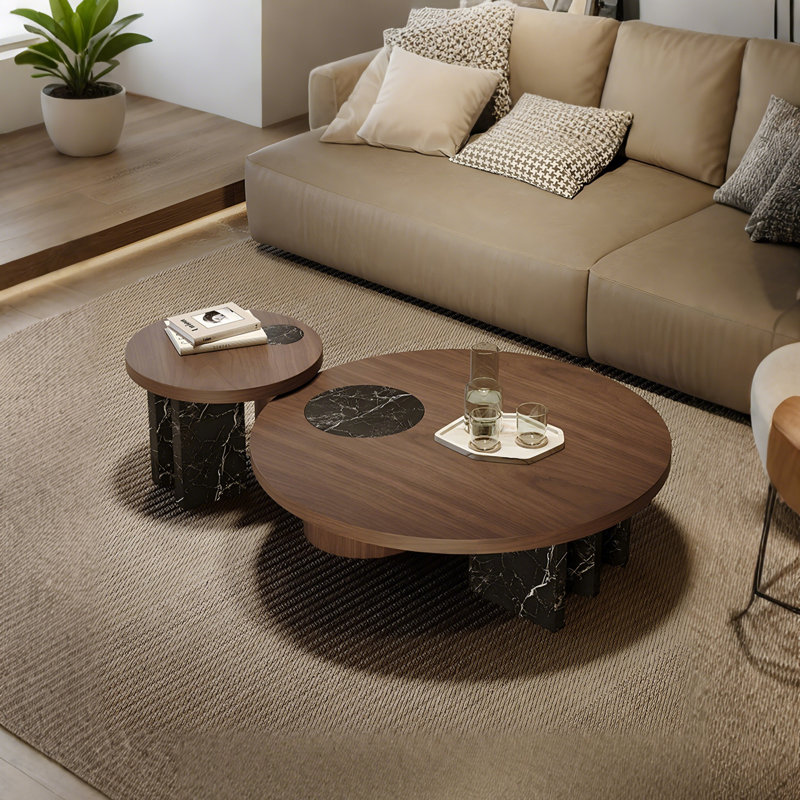 table d'appoint petite table basse avec chariot