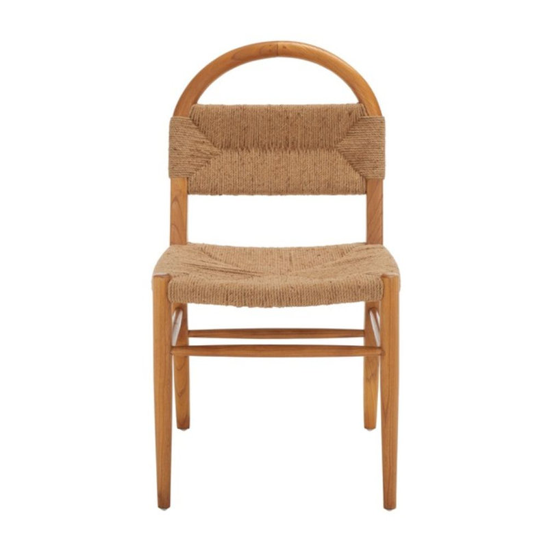 Chaise d'appoint de patio Darshaun, Brun