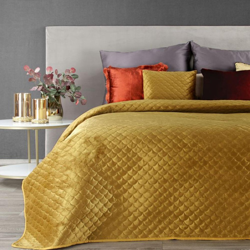 Teillon Velvet Solid Colour Bedspread