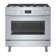 800 Series 36" 3.7 cu. ft. Freestanding Dual Fuel Range with True European Convection