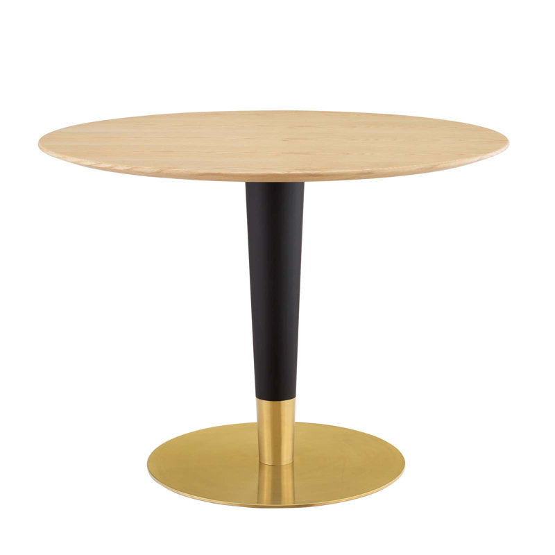 Table de salle à manger Zinque, Naturel, l 39,5 po x L 39,5 po, 29.5"