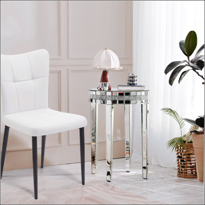 Round Mirror Breakfast Table