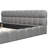 Upholstered Platform Bed with Headboard, Low Profile Frame with Wooden Slats, Weight Capacity 600 lbs, No Box Spring Needed, Gray, King-248423628