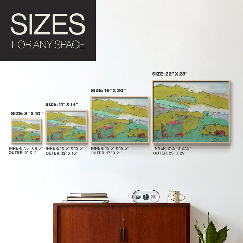 Carry No Secrets -Framed Print - Restickable, Naturel, H 8 po x l 10 po