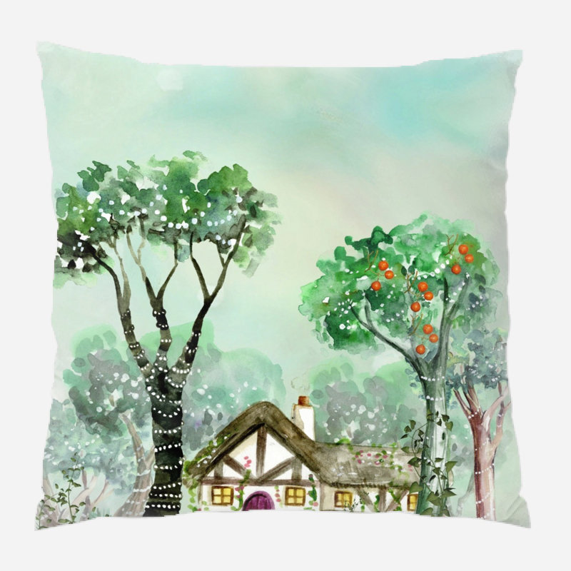 Housse et insert de coussin extérieur Howland, Microsuède, Intérieur