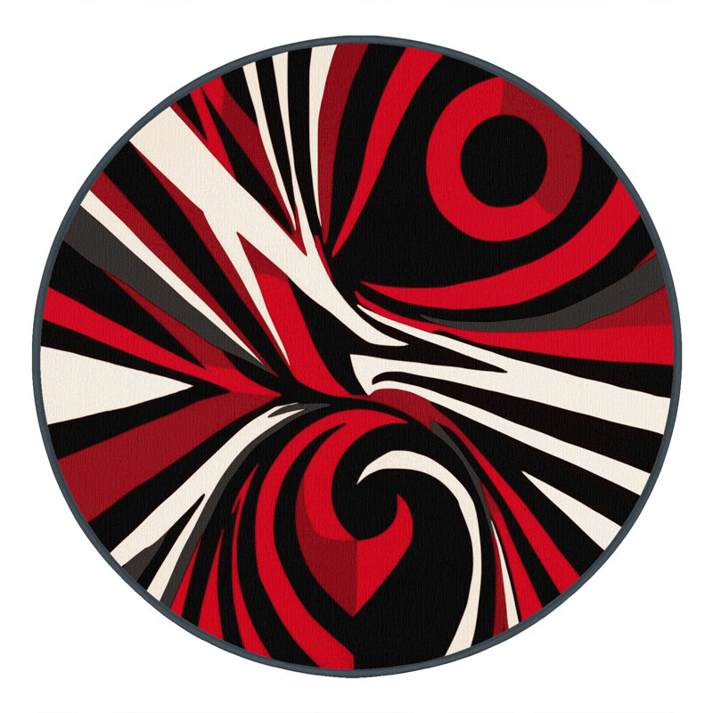 Twilight Eruption Rug, Round 4'