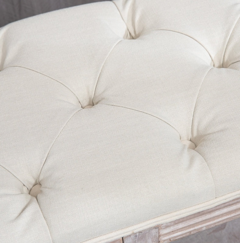 Fabric Upholstered Storage Bench