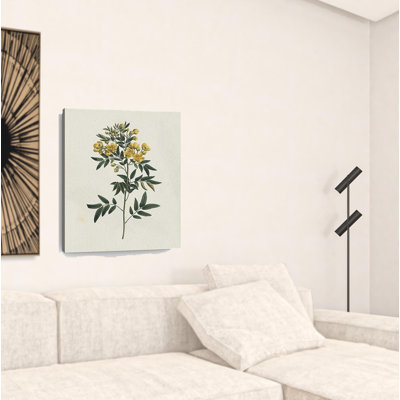 Art mural singulier «Yellow Blossom Branch»