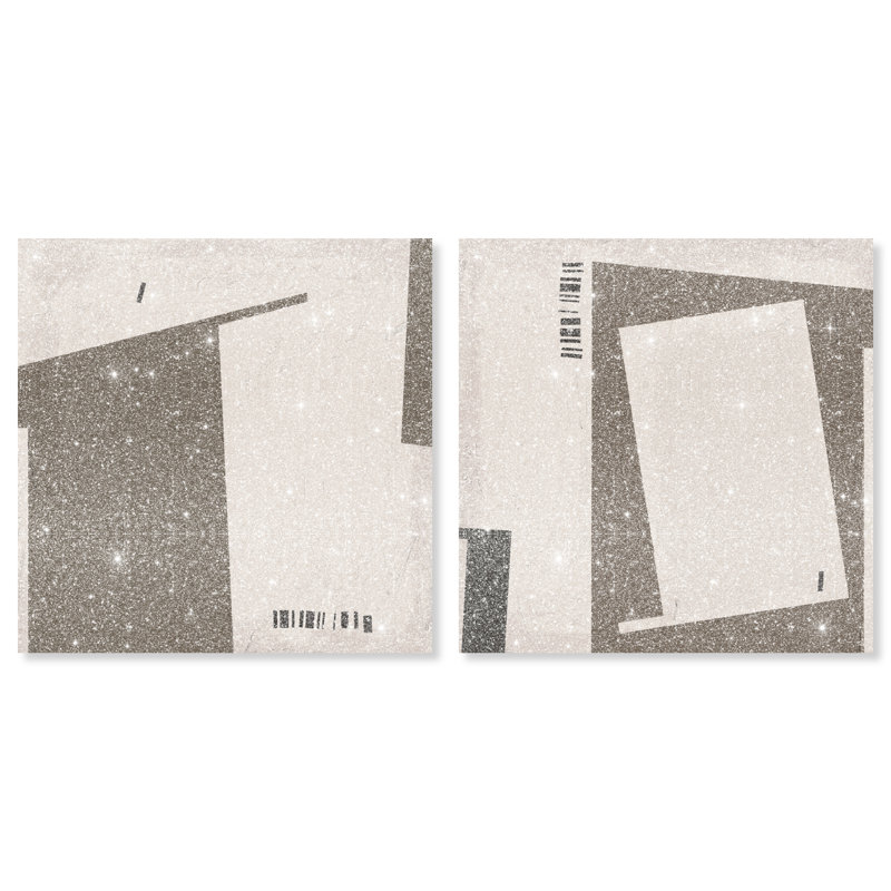 Structural Set Set by Oliver Gal, 40"H x 40"W, Gallery Wrapped