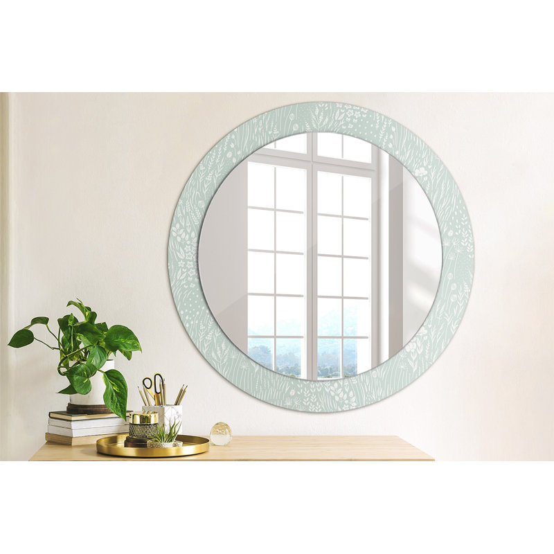 Huldar Glass Flat Wall Mirror