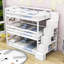 Lit superposé simple avec tablettes Glenesha par Harriet Bee