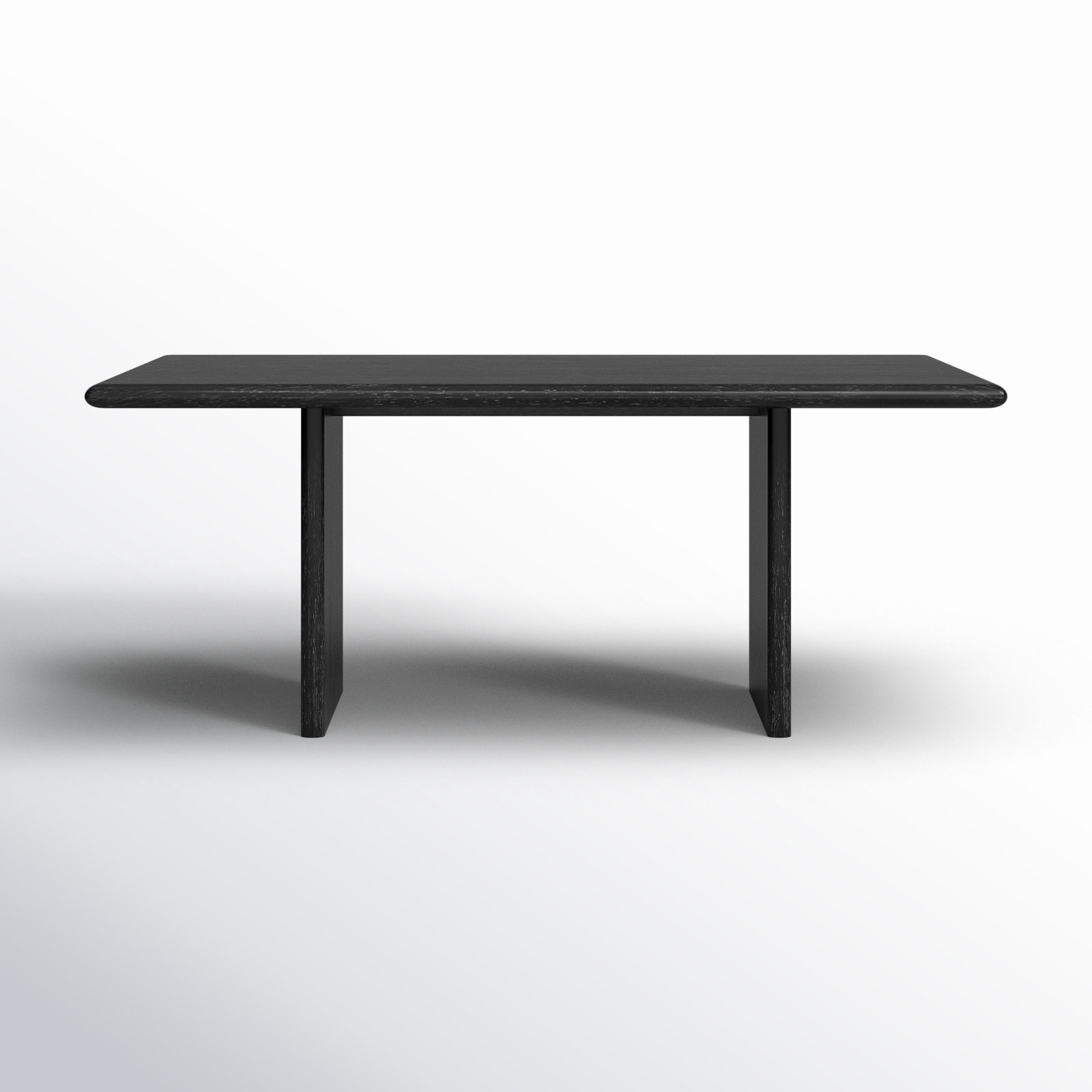 Horizon 74" Dining Table, Black