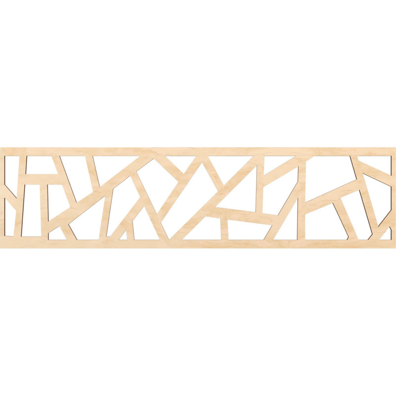 Moulure en bois Harrisburg, Bouleau, H 12 po x l 47 po x P 0,25 po
