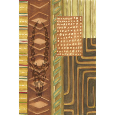 Tribal Spirit II by Chariklia Zarris - Wrapped Canvas Painting
