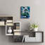 Art mural en verre Red Barrel Studio® «Dance Of The Dolphins» par Carol Cavalaris-168689344