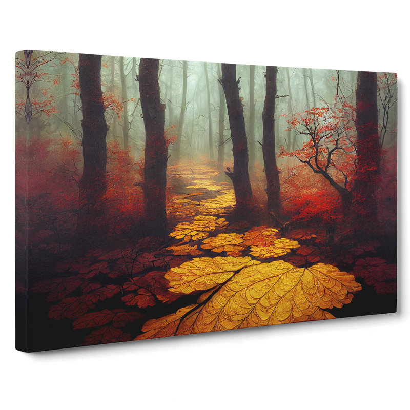 An Eye Catching Forest - Wrapped Canvas, 35cm H x 50cm W x 3cm D