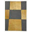 Tapis jaune et gris Juliana