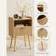 40cm W Manufactured Wood Bedside Table