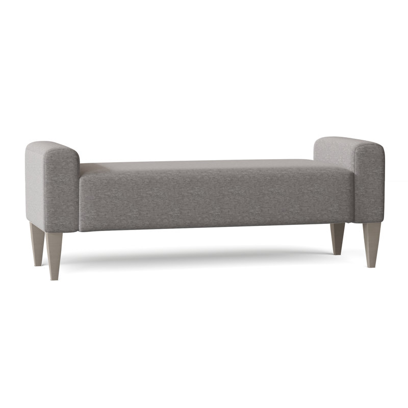 Sudbury Upholstered Bench, Blanca, Dark Grey Chenille 1053-011