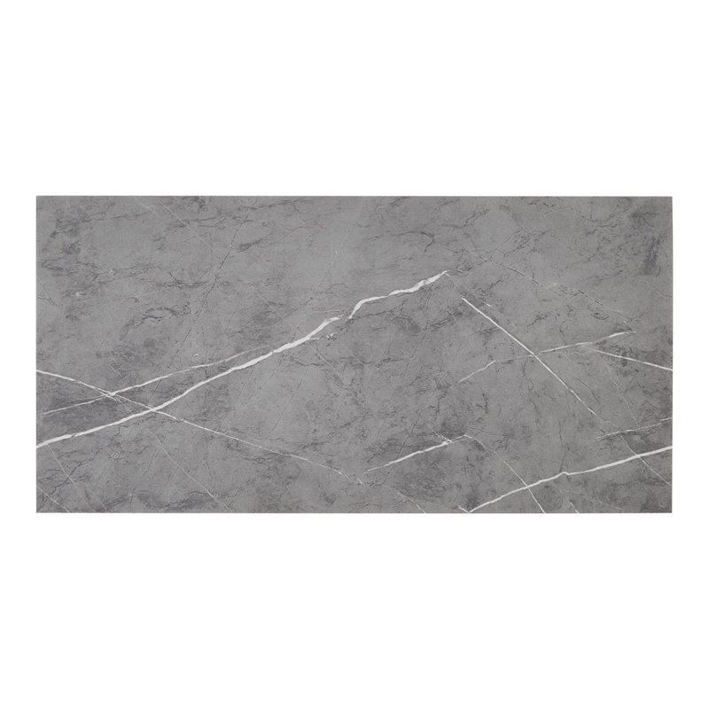 Waterproof Thickened Marble Look Peel & Stick Wall Tiles for Living Room Accent Wall, 10-Pack