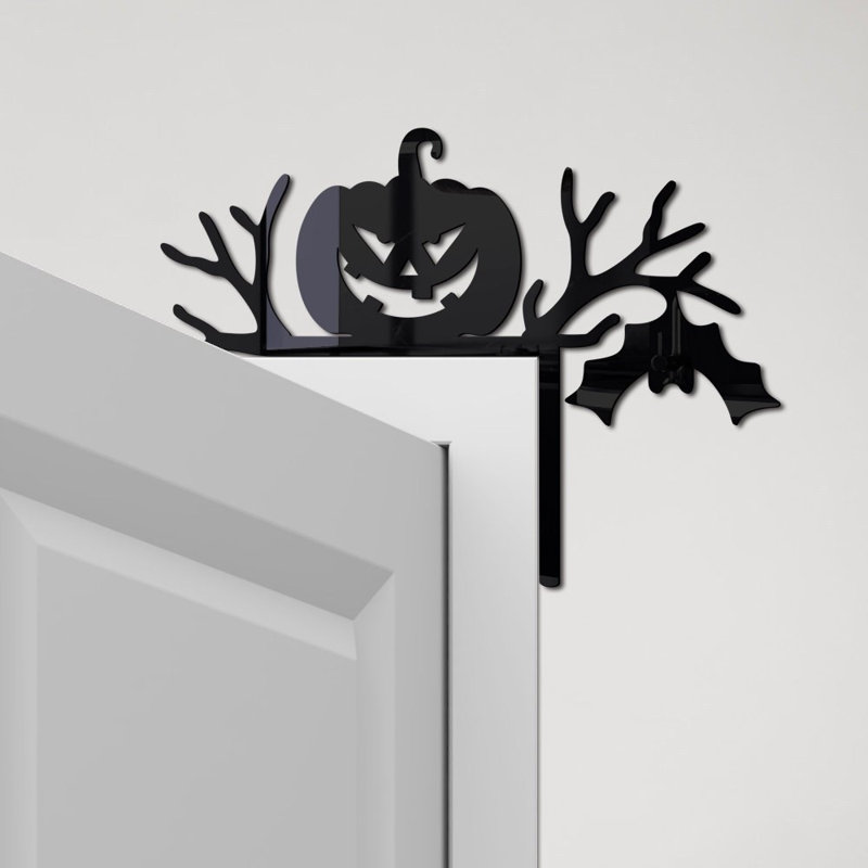 Halloween 3Ds horreur pierre tombale miroir acrylique pâte interrupteurs de décoration murale