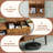 Lift Top Rectangular Coffee Table, 4-in-1 Multi-Function and Large Coffee Table with Storage-1037530975