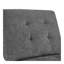 Canapé modulaire en forme de U, combinaison de bricolage, comprend quatre chaises simples et deux coins, chenille grise