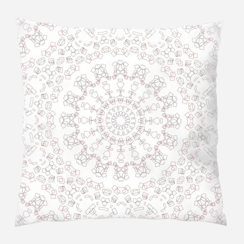 Coussin kaléidoscope
