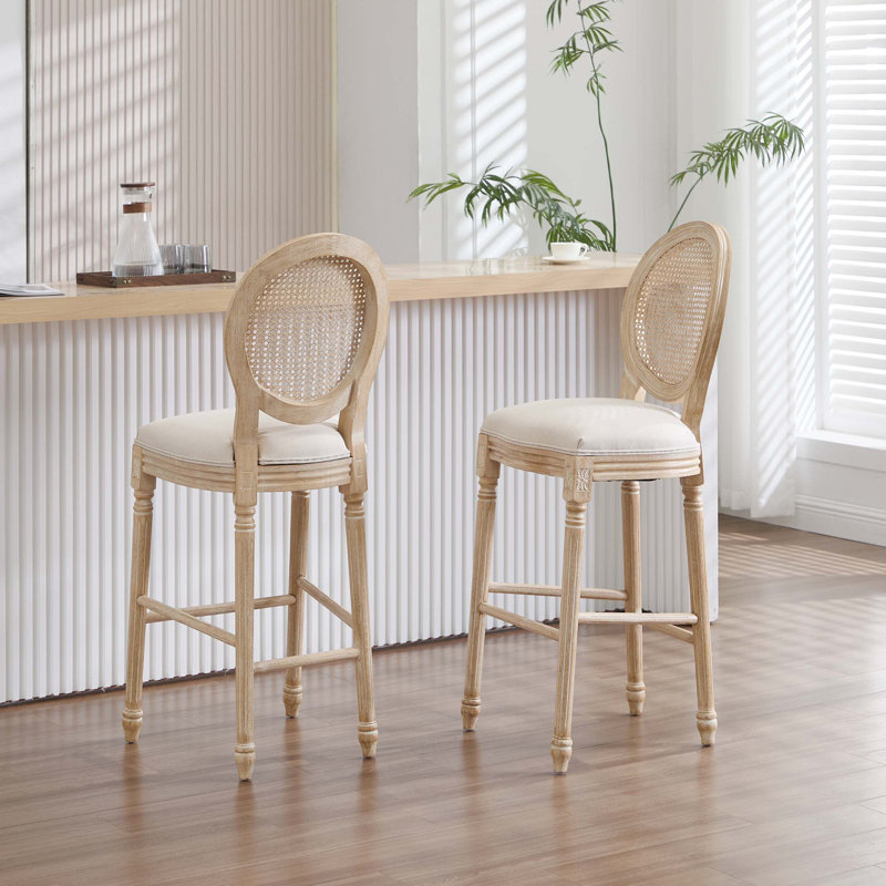 Ensemble de 2 chaises de salle à manger French Country