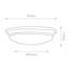 Orchard Hill Glass Flush Mount