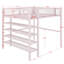 Alexandreia Metal Loft Bed with 4-Tier Shelves and Storage-1630321457-1650861283