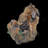 Azurite with Cerussite From Tsumeb Mine, Namibia