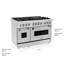 ZLINE 48" Legacy Dual Fuel Range w/ 7 Burner Gas Cooktop and 2 Electric Ovens-1703659433