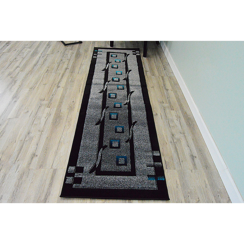 Kennell Abstract Indoor Rug, Runner 2'2" x 7'4"