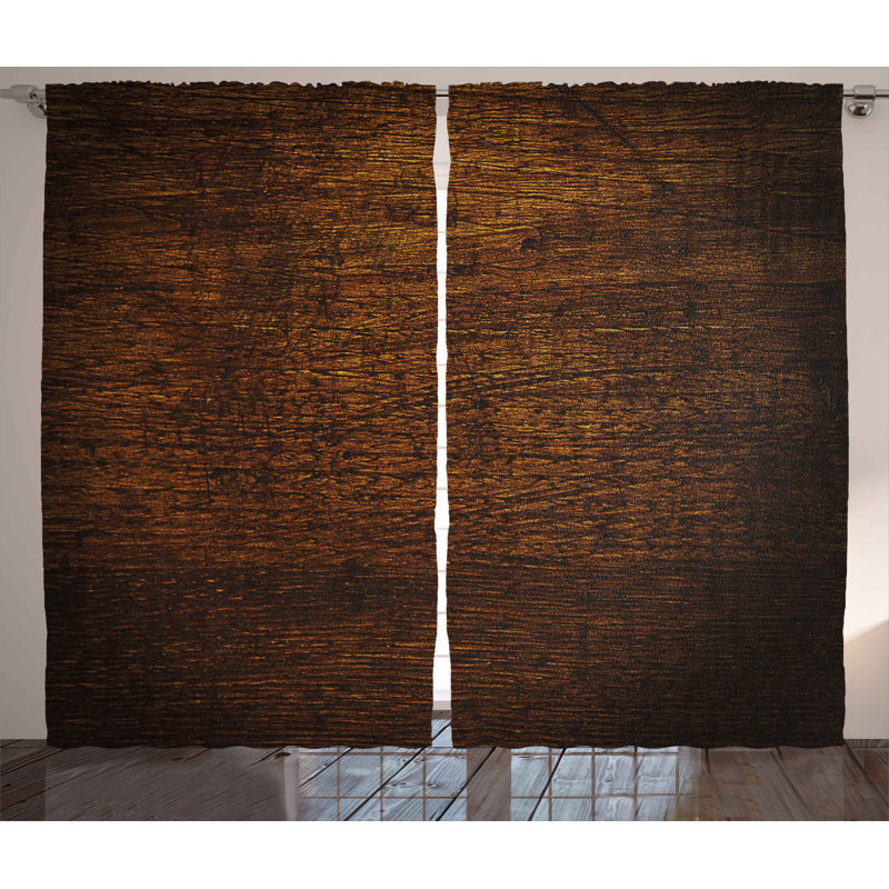 Semi Sheer Curtain Pair, 54" W x 90" L