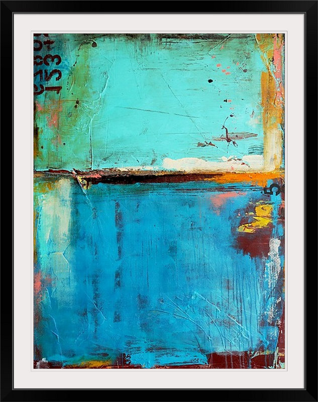 «Matchbox», impression, l 44 po x P 35 po x H 1 po, Cadre noir