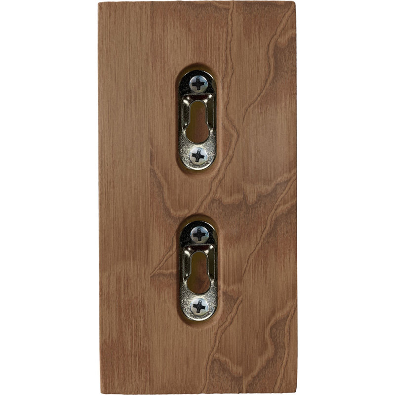 Lawson Corbel, Brun foncé, H 6 po x l 3 po x P 3,5 po