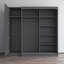 Armoire 80,7 "avec 1 miroir Aria Aria-87967763-87967765