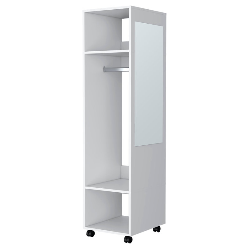Shizuyo Manufactured Wood Wardrobe, White