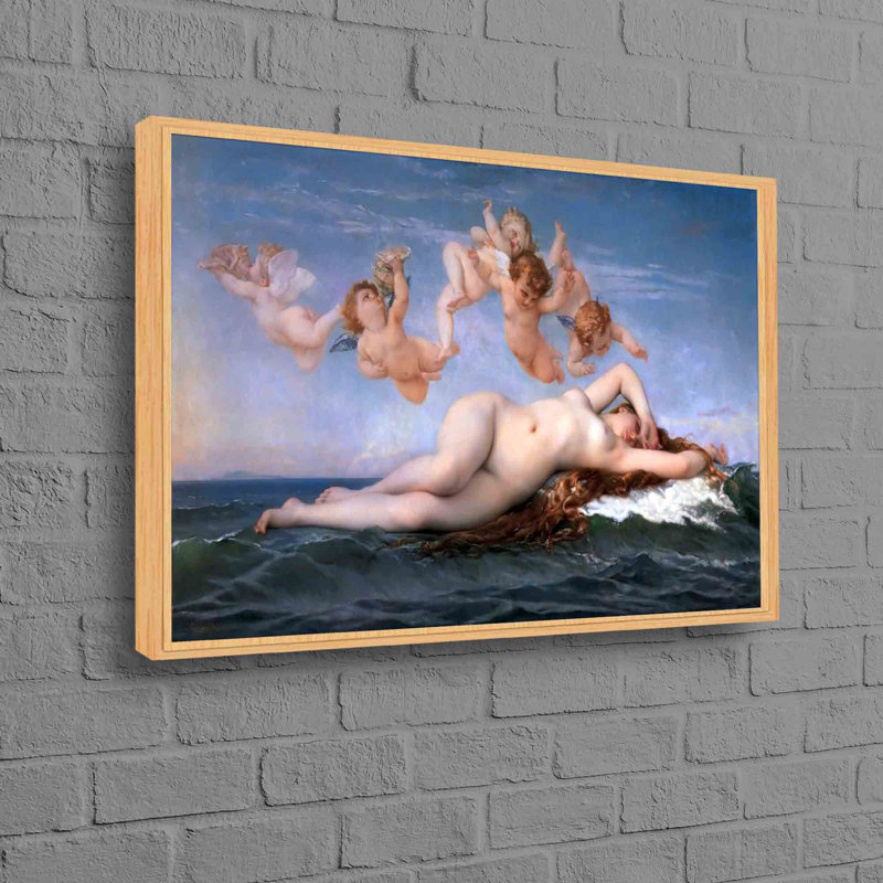 Print on Canvas, 20 cm H x 30 cm W, White Floater Framed