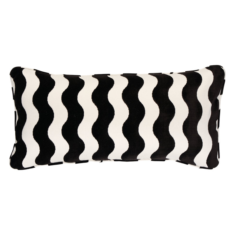 Schumacher x Miles Redd The Wave Pillow, Black