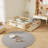 Montessori Floor Bed - Pine Wood Frame with Safety Guardrails-1463258180-1463258183